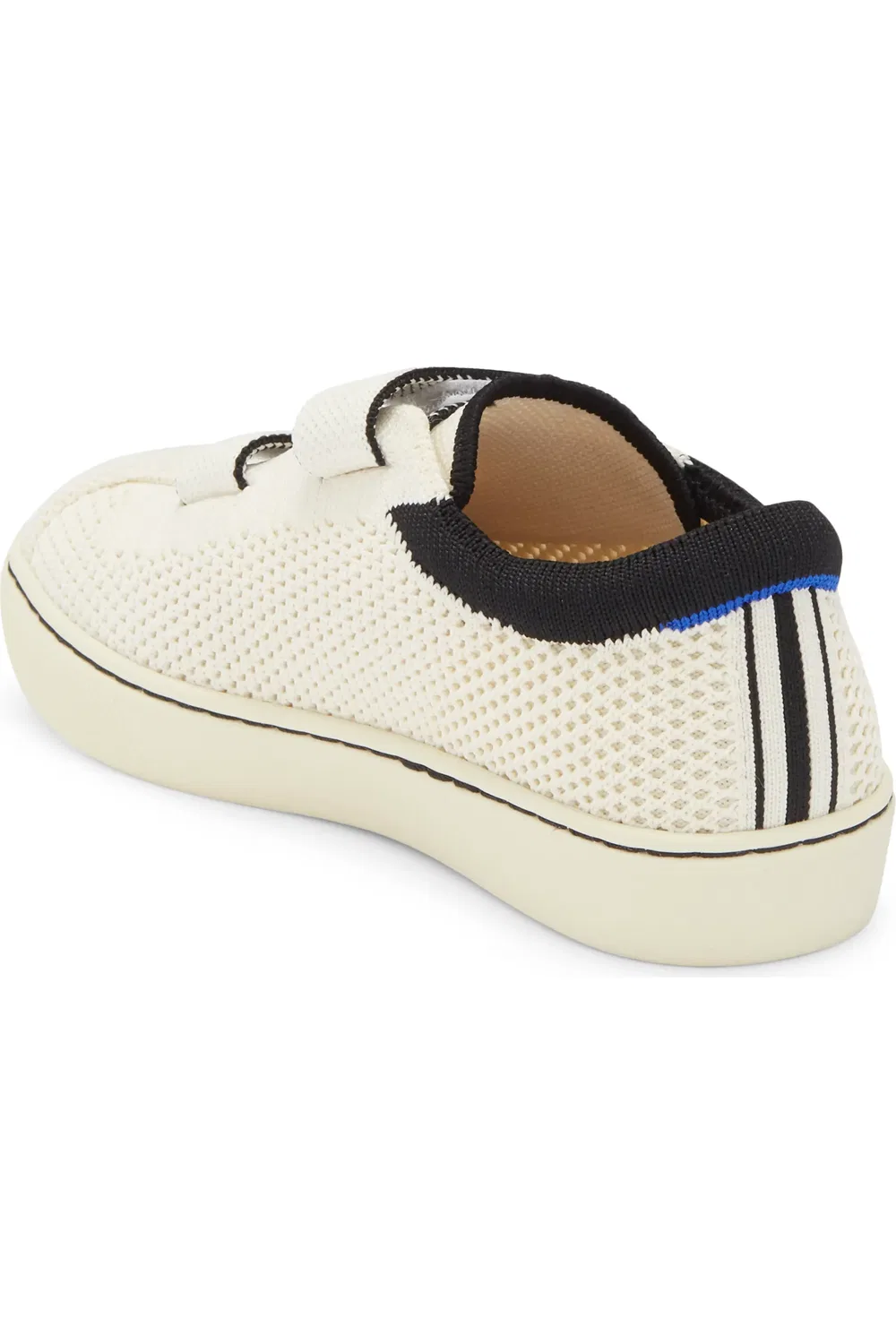 Кроссовки детские из переработанного пластика The Kids Strap Sneaker Rothy's, Chess Open-Knit — фото 2