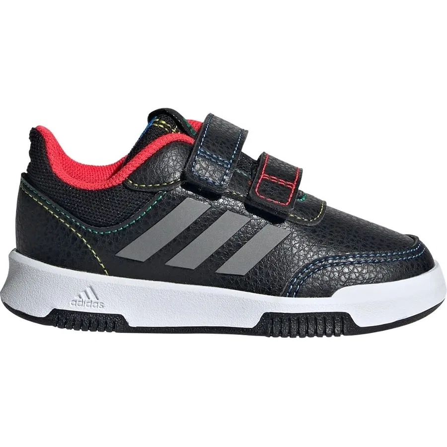 Кроссовки детские с липучками TensaurSport 2.0 C adidas, Бело-красный