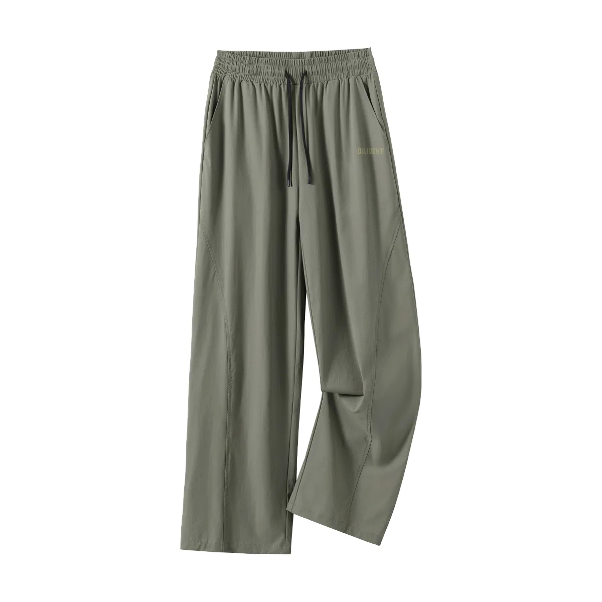Детские брюки свободного кроя с широкими штанинами MINISO, Palm Green