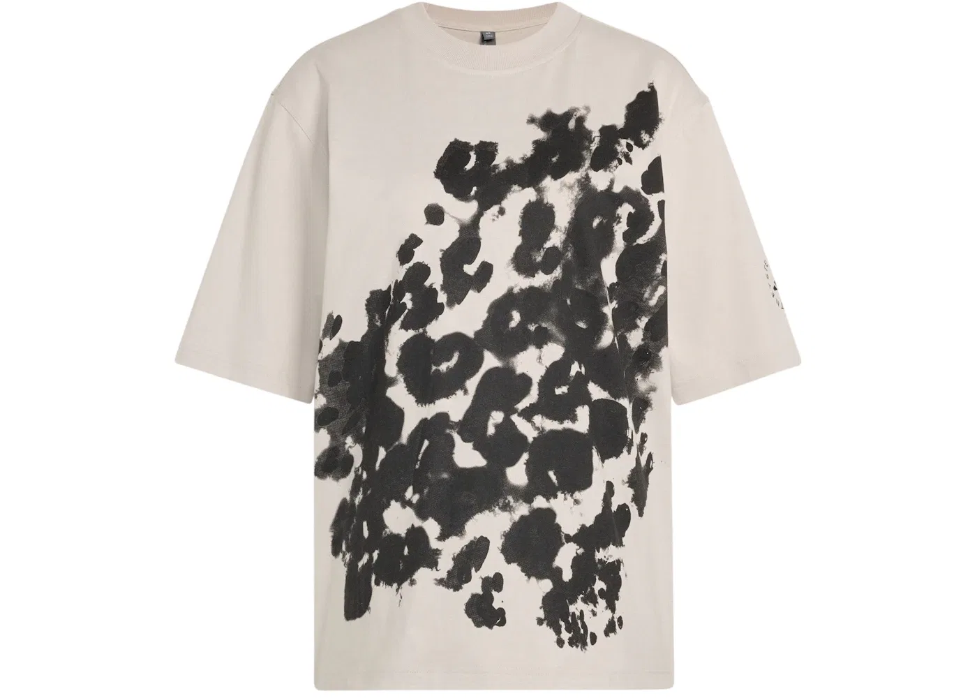 Женская футболка с принтом Adidas Tee, Beige/Black