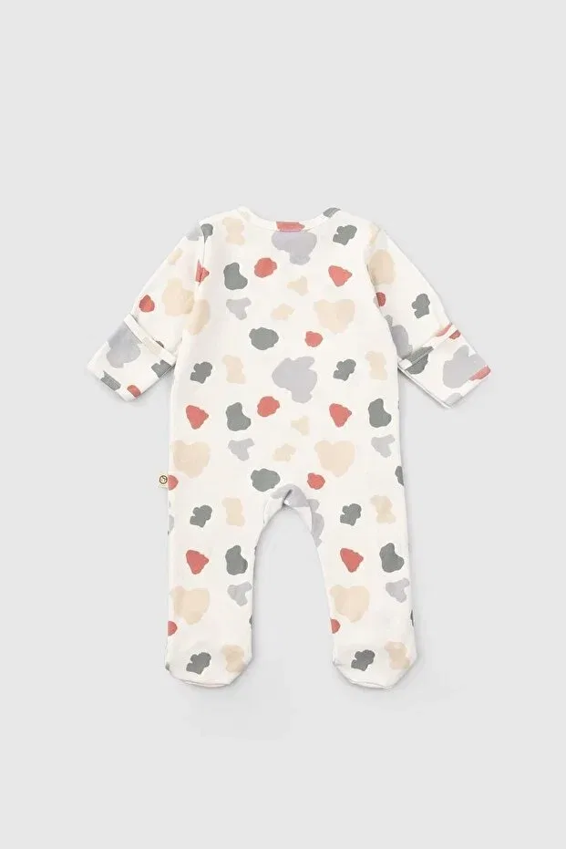 Детский комплект комбинезонов с длинным рукавом Little Gusto, Animal Print — фото 4