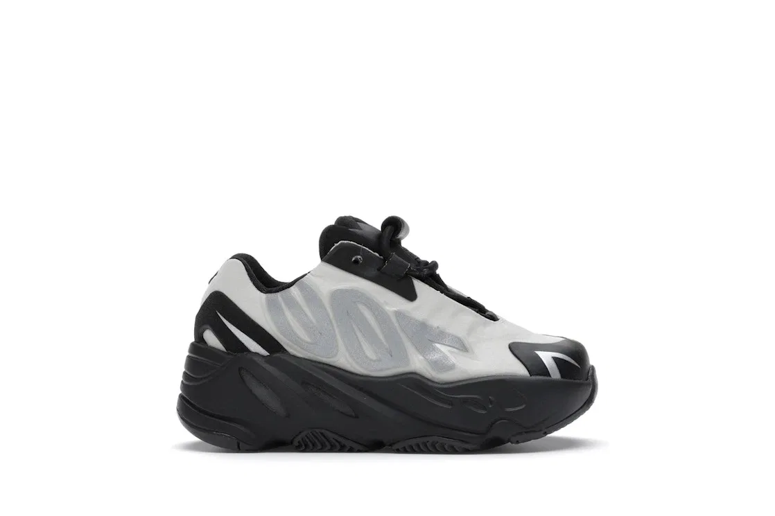 Детские кроссовки с безшнуровкой Adidas Yeezy Boost 700 MNVN, Bone