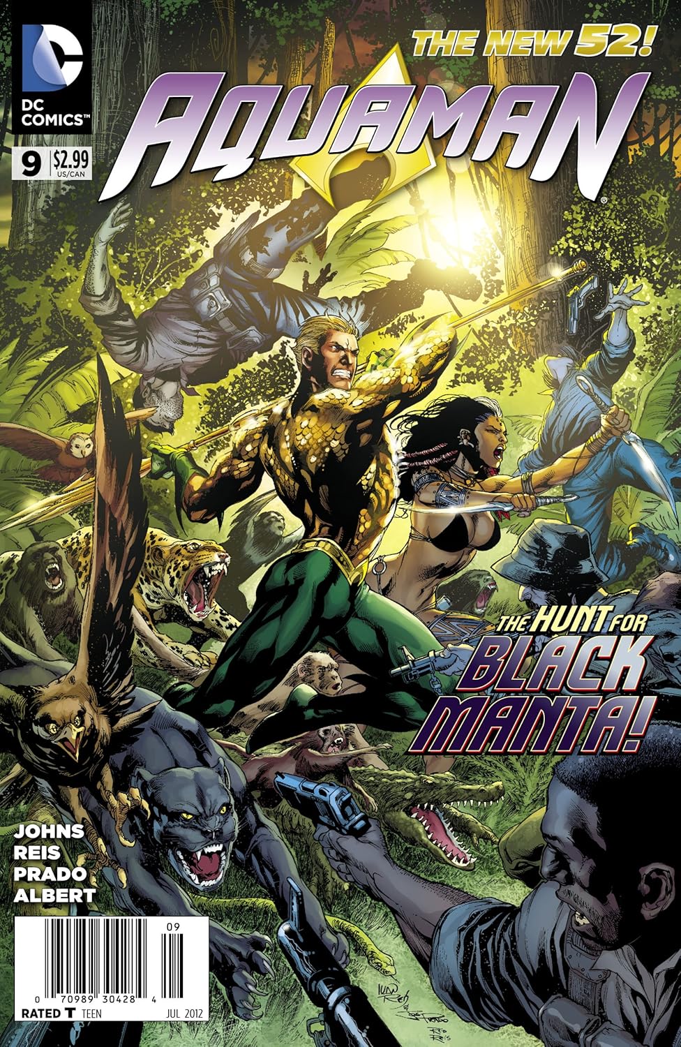 

Aquaman Vol.5 #9 "The Hunt for Black Manta" (DC COMICS)