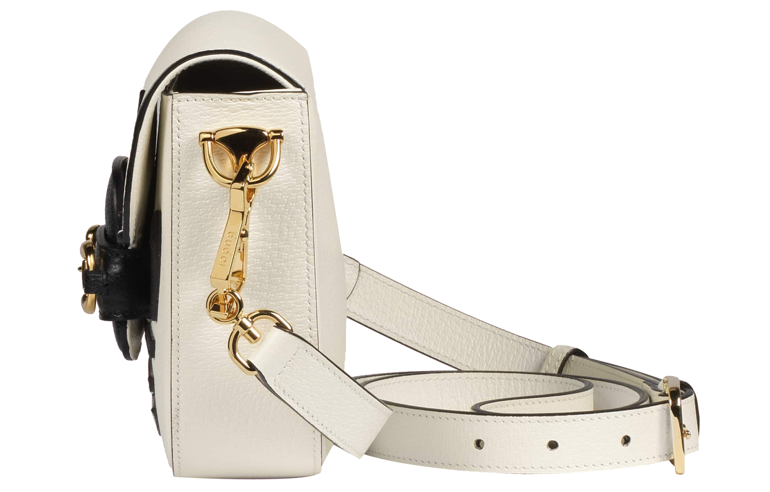 Мини-сумка через плечо Gucci Horsebit 1955 из кожи — фото 4