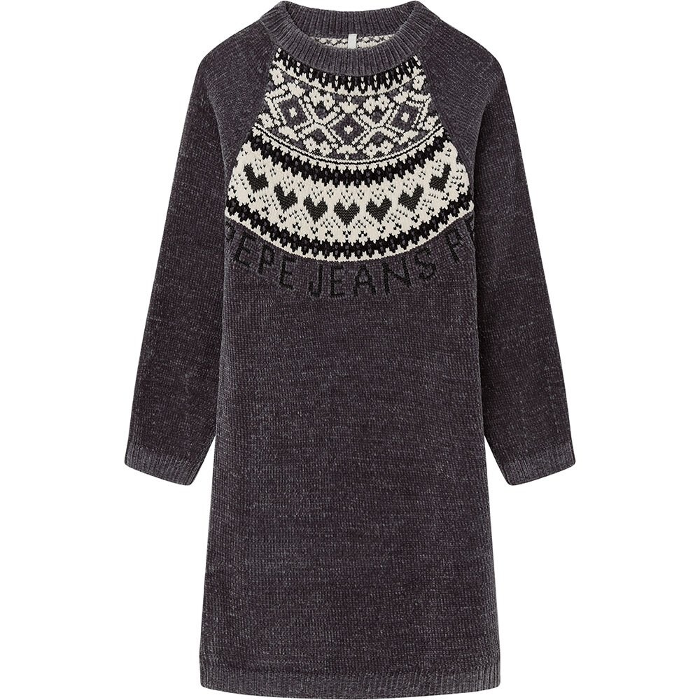 

Платье с длинным рукавом Pepe Jeans Rish, серый