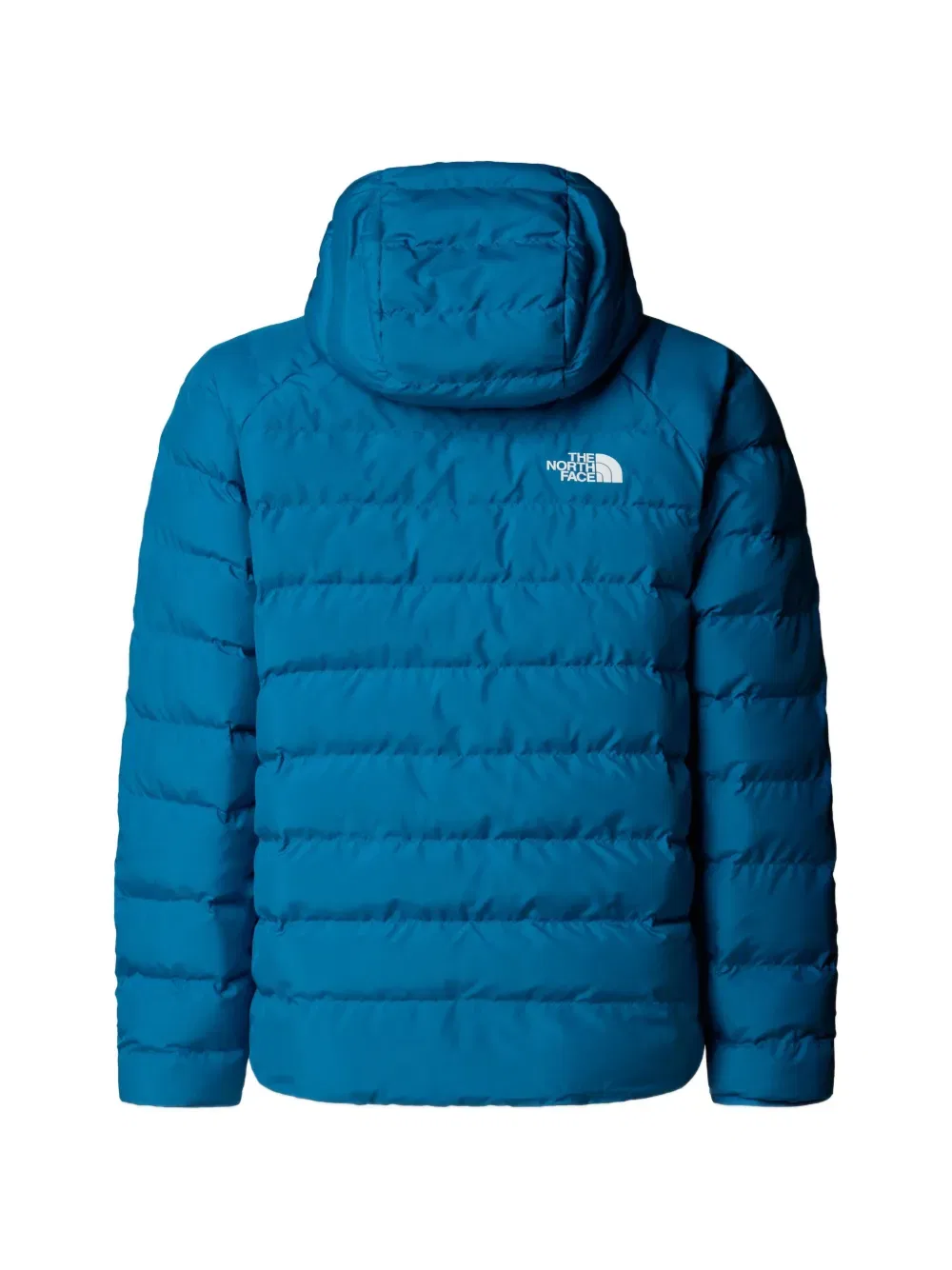 Стеганая куртка с логотипом The North Face Kids, синий — фото 2