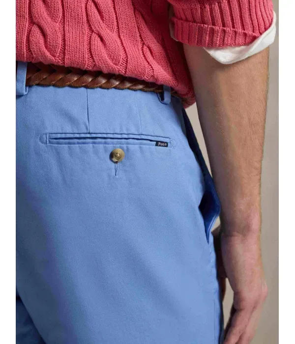 Шорты slim fit Polo Ralph Lauren, небесно-голубой — фото 4