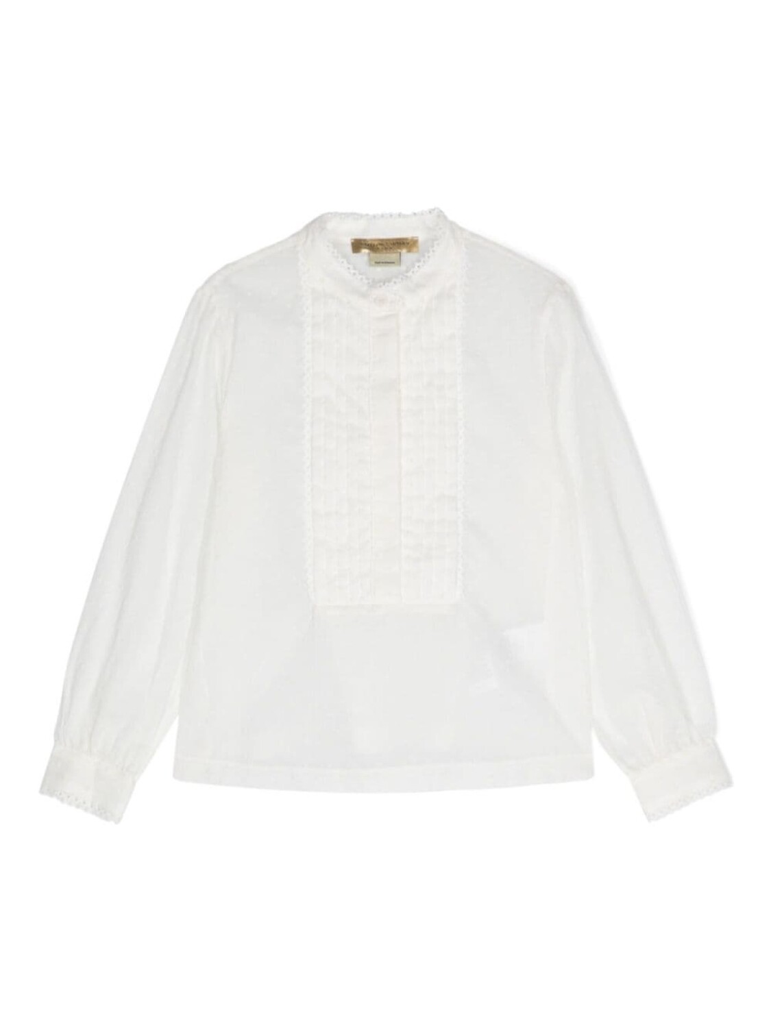 

Детская хлопковая блузка в горошек от Stella McCartney Stella Mccartney Kids, белый