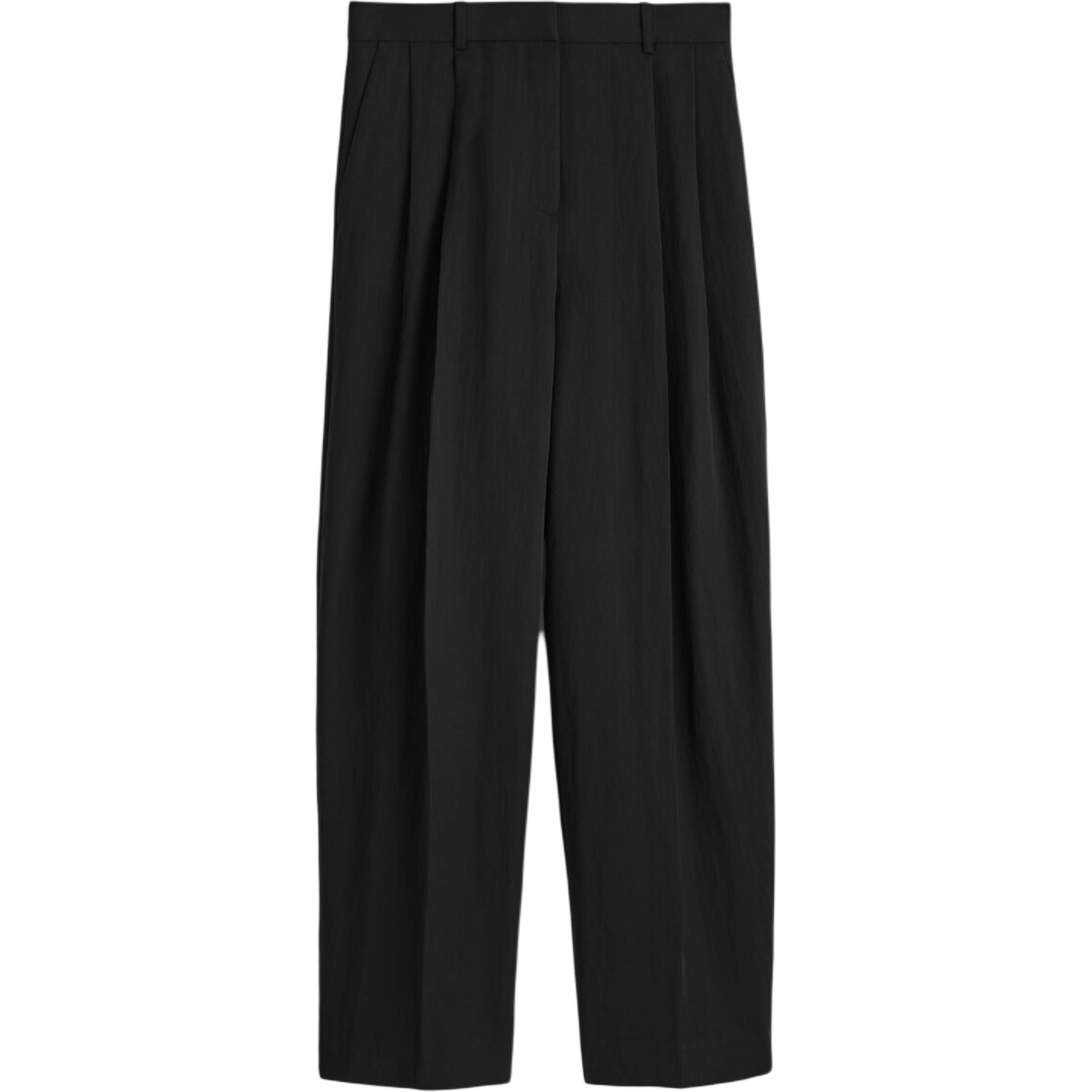 

COS Женские повседневные брюки черного цвета