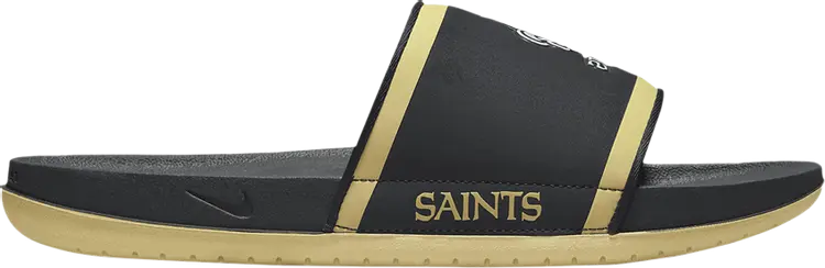 

Кроссовки NFL x Offcourt Slide 'New Orleans Saints', черный, Серый;черный, Кроссовки NFL x Offcourt Slide 'New Orleans Saints', черный