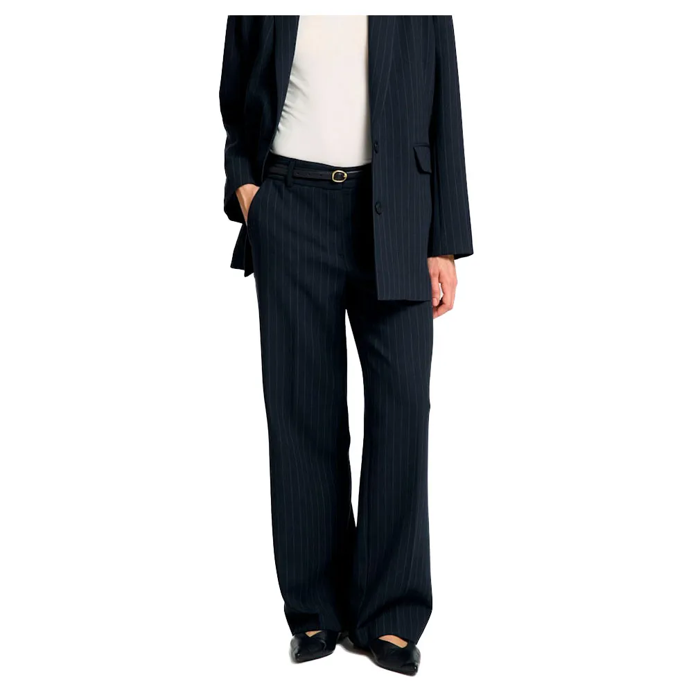 

Брюки Selected Rita Wide Leg Fit, синий