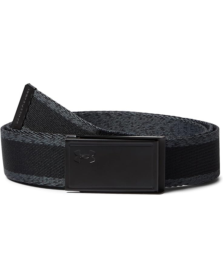 

Ремень Under Armour Women's Webbing Belt, цвет Black/Jet Gray/Black