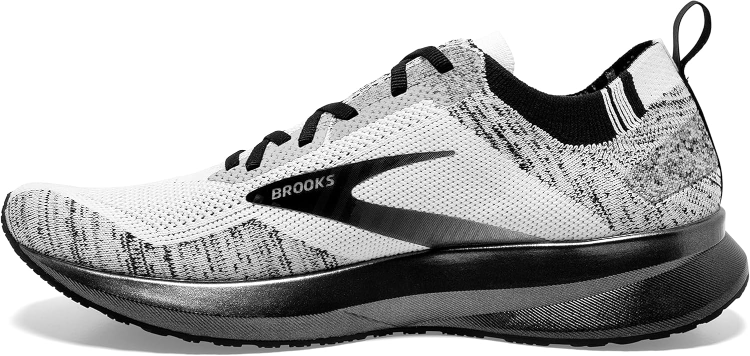 Мужские кроссовки для бега Brooks Ghost 13 Neutral, белый/черный — фото 3