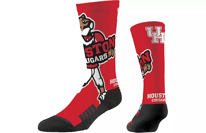 

Носки Strideline Houston Cougars Mascot Crew