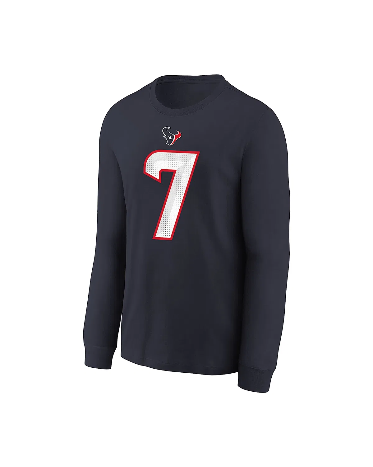 Детская футболка с длинным рукавом NFL Houston Texans C.J. Stroud, Navy