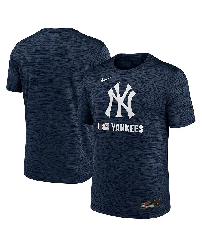 

Мужская синяя футболка New York Yankees Authentic Collection Velocity Performance для тренировок Nike