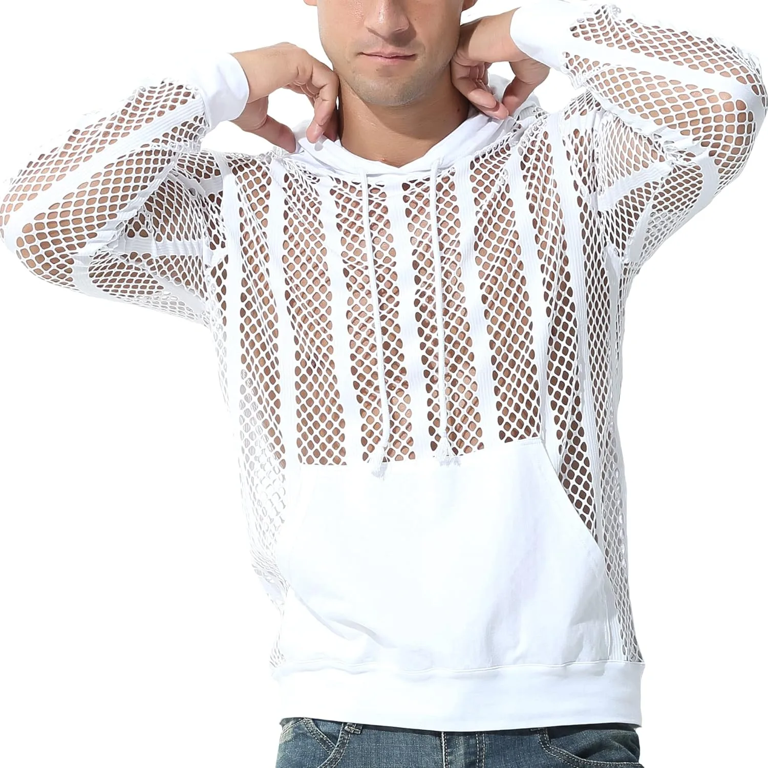 

Мужская модная толстовка с длинными рукавами YUFEIDA