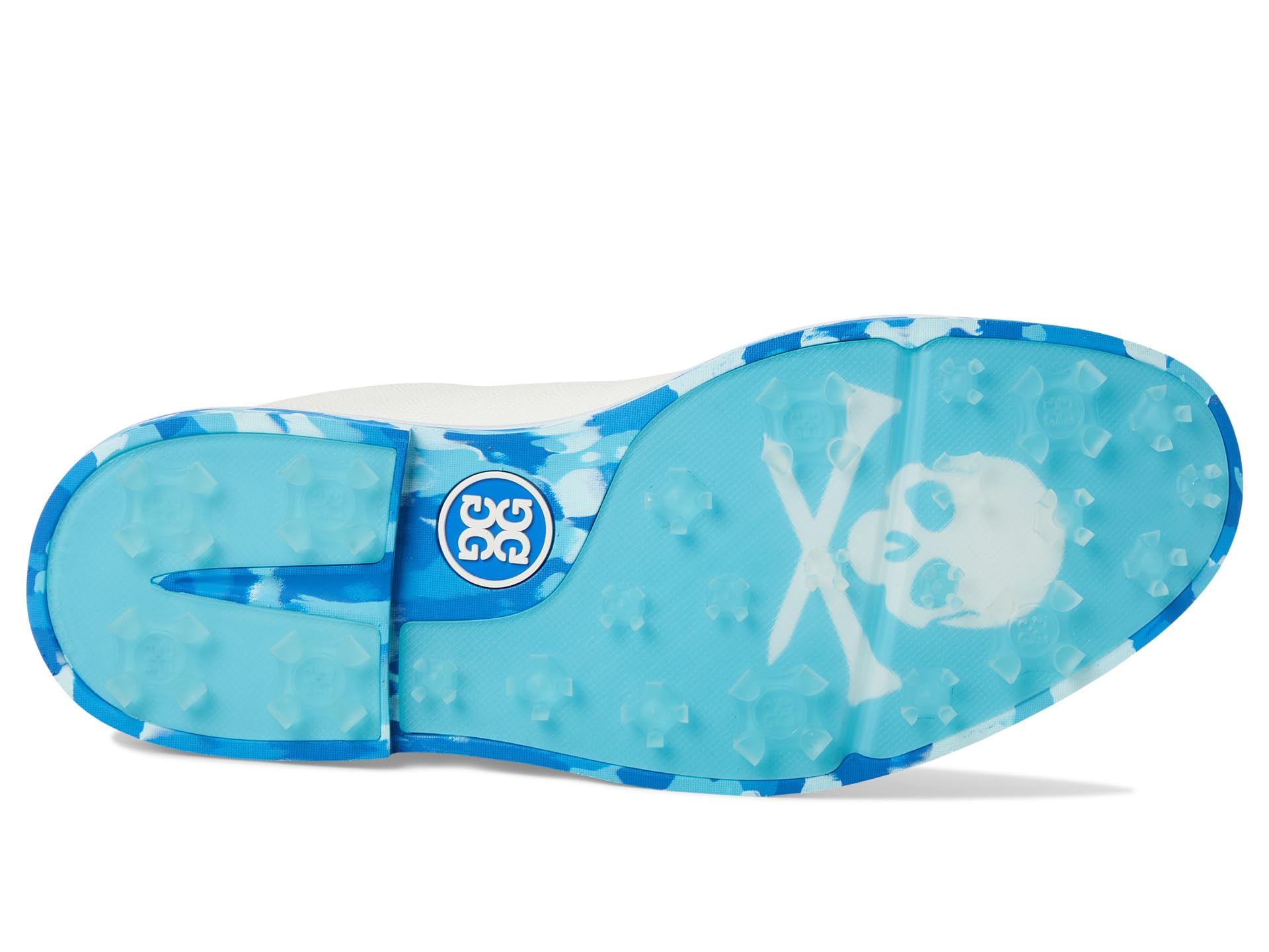 Кроссовки GFORE Gallivanter Camo Leather Golf Shoes, цвет Snow/Mosaic — фото 3