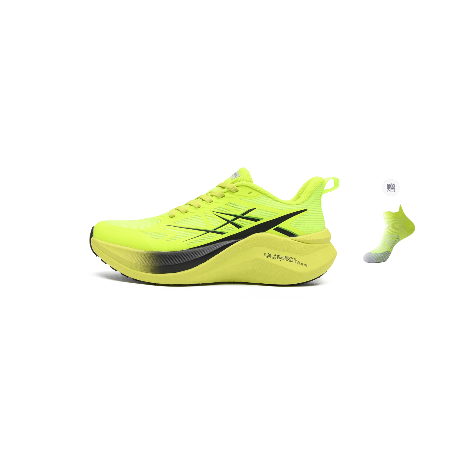 

ULOVAZN Низкие детские беговые кроссовки neon green для подростков