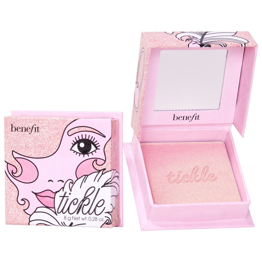 

Пудровые хайлайтеры Cookie and Tickle с мерцающим финишем Benefit Cosmetics, 0.28 oz /8 g, Tickle