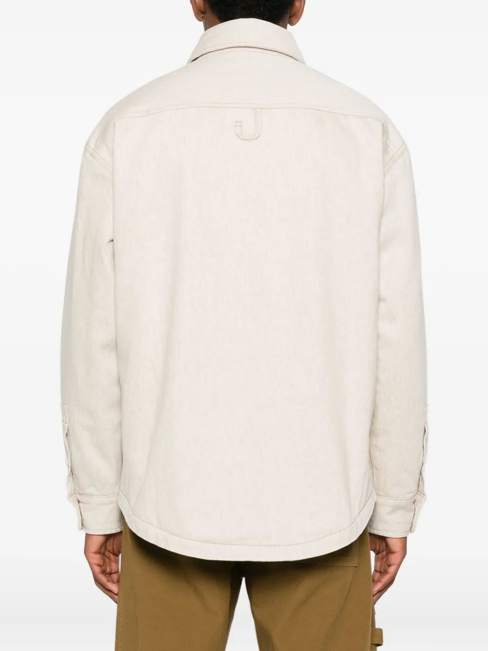 Вышитая рубашка Boulanger Jacquemus, нейтральный — фото 4