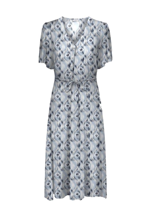 

Летнее платье с застежкой на пуговицы и поясом на талии Only, цвет 179686007 faded d