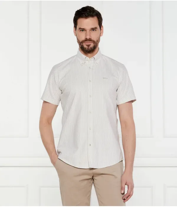 H-Roan-Bd-E-Sh-C-252 Рубашка slim fit Boss, бежевый