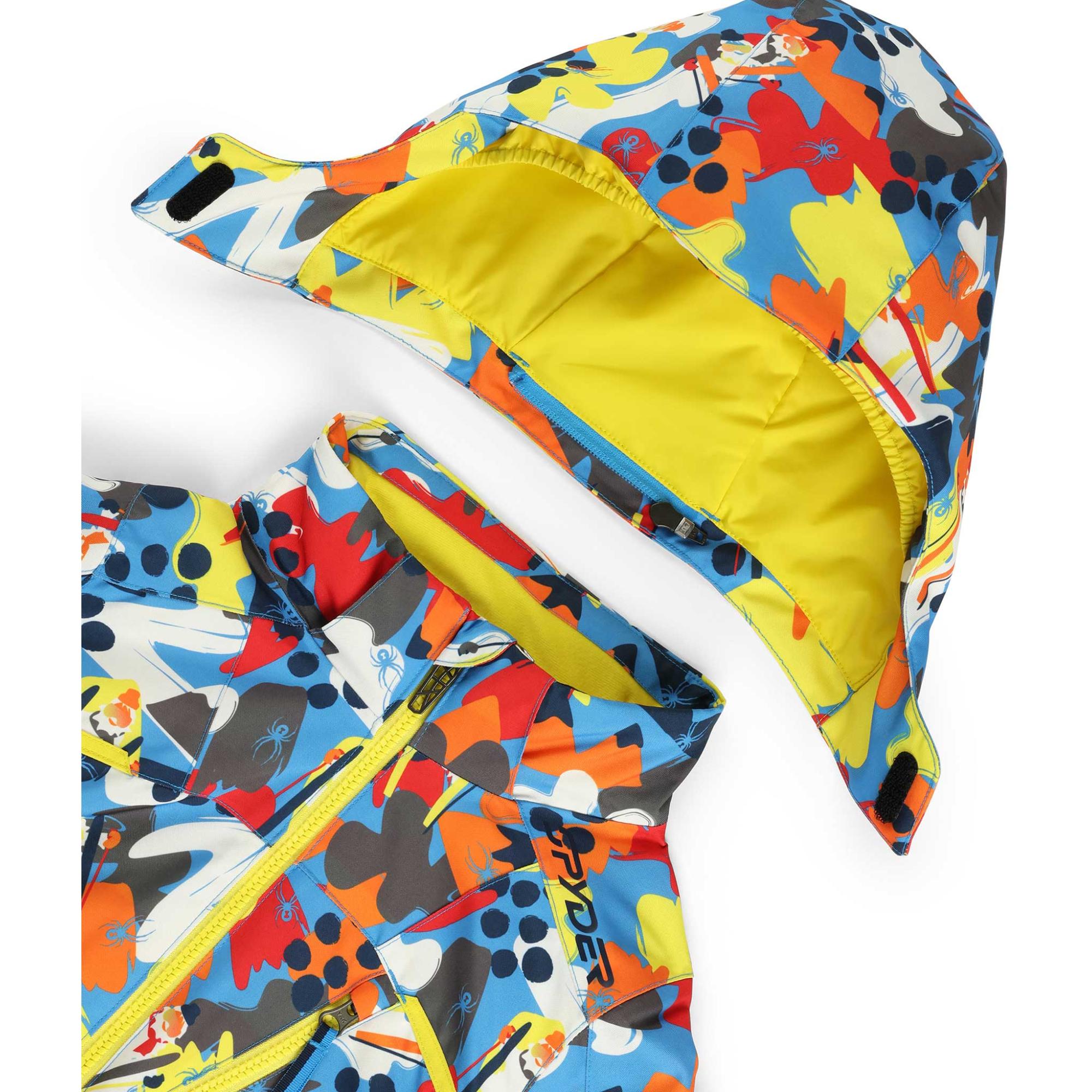 Утепленная куртка Little Boys' Leader Spyder, Yeti Camo Aether Blue — фото 3