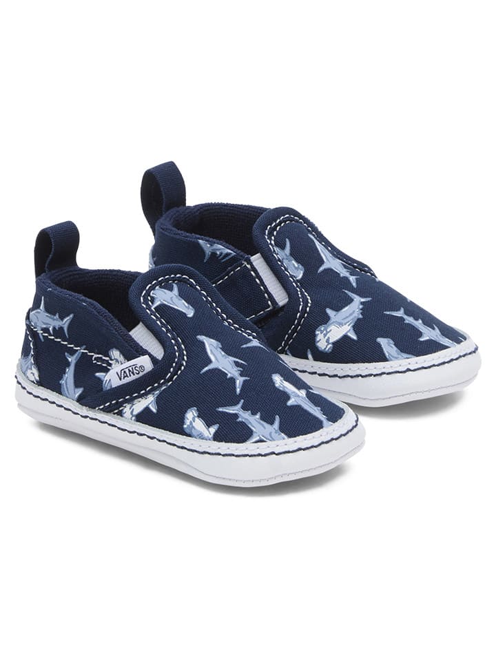 

Полуботинки Vans, синий/белый