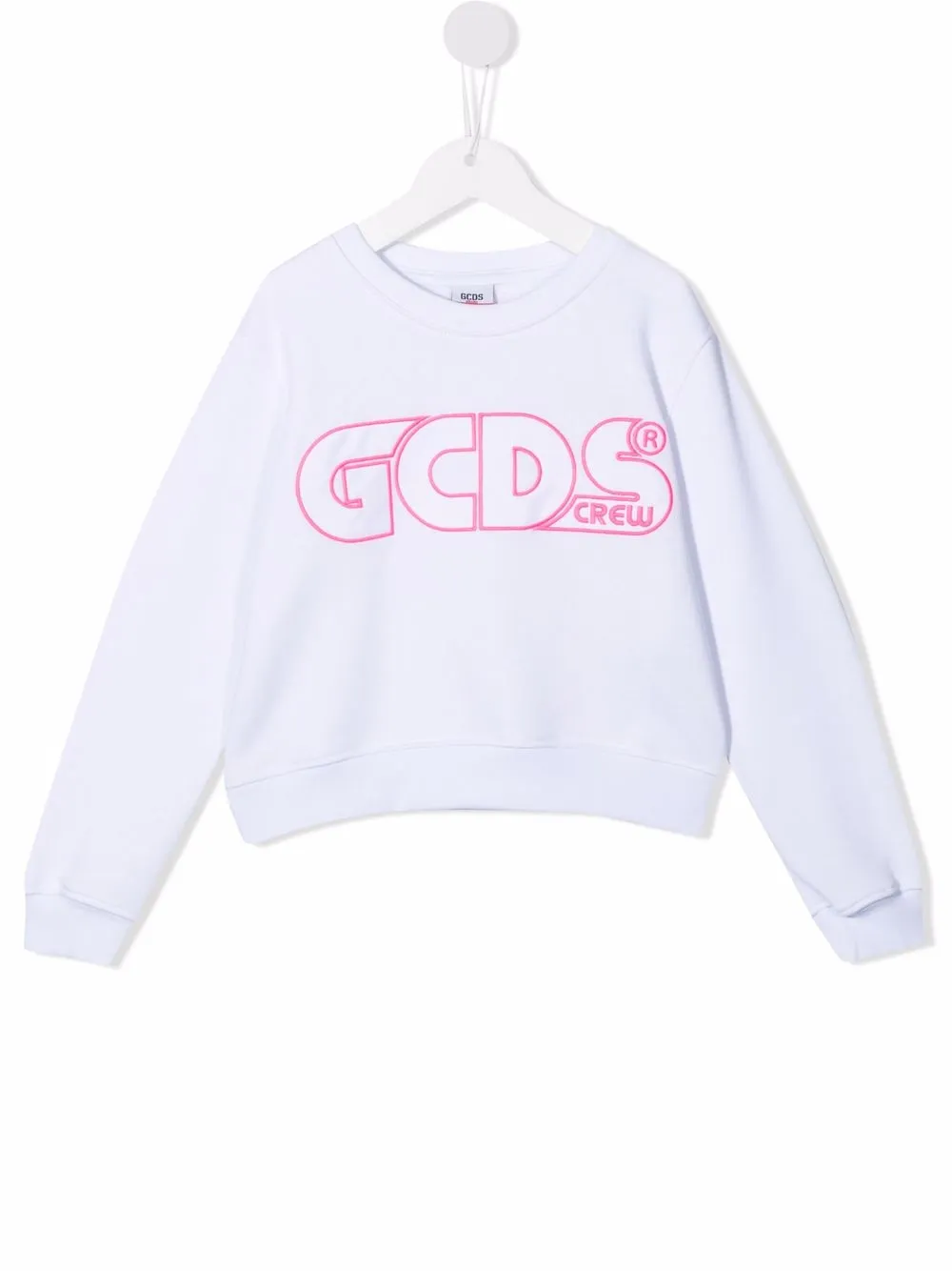 

Толстовка с логотипом Gcds Kids, белый