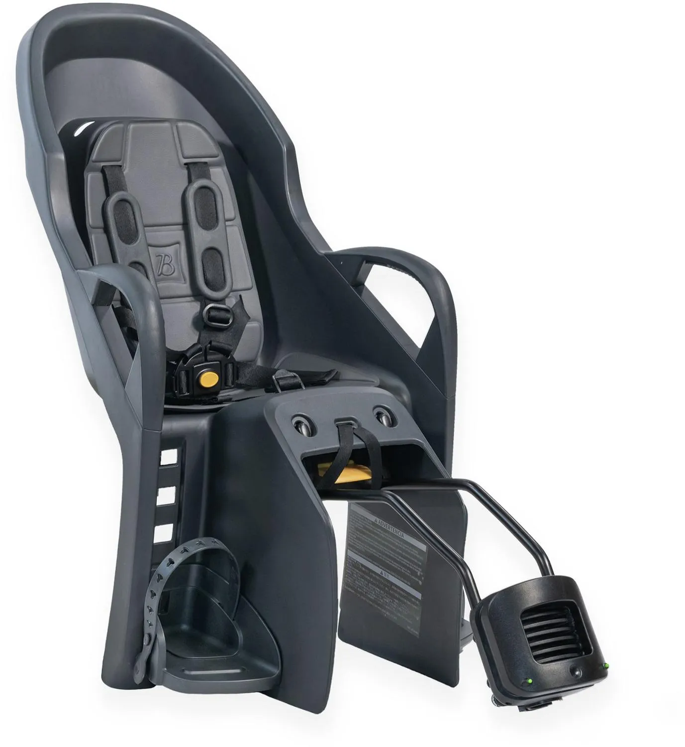 

Детское велосипедное сиденье Dash X FM Burley, Black/Grey