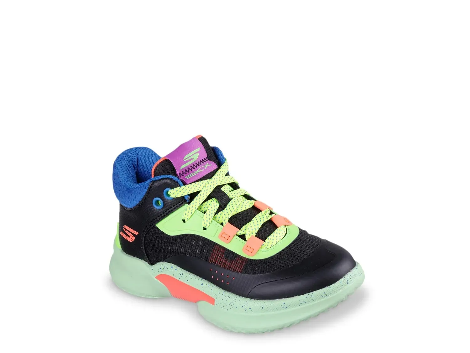 

Кроссовки Skechers SKX Court Hype — детские, черные