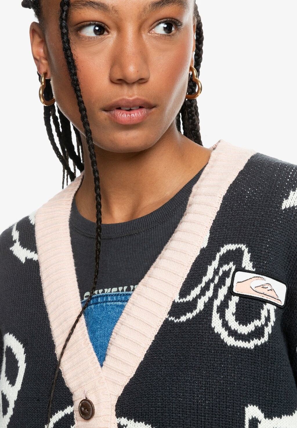 

Кардиган Quiksilver, черный