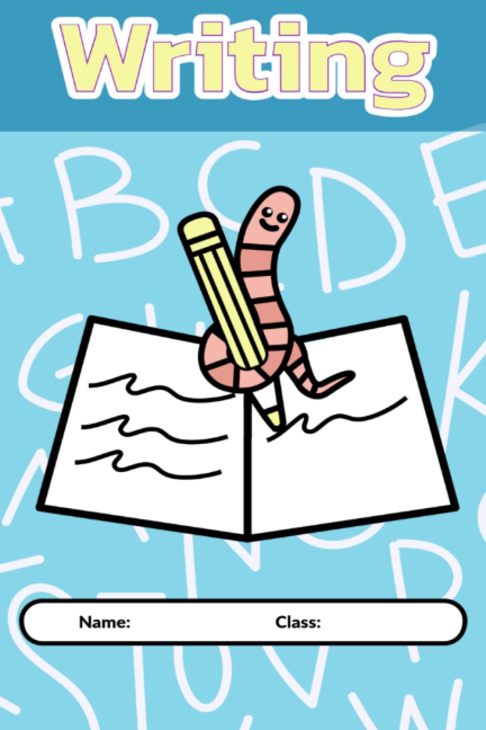 

Composition notebook: cartoon worm notebook, 100 Blank, Lined pages and White Paper(50 sheets), perfect to children and students to note their notes. (Independently published)