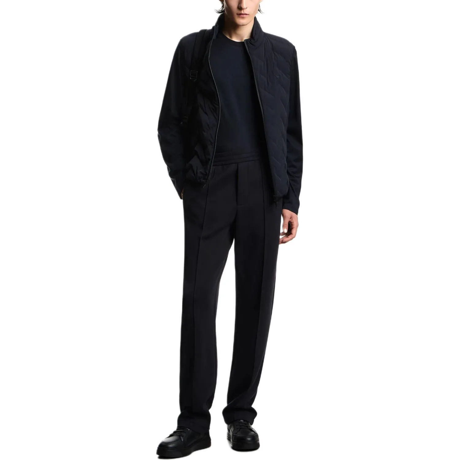 Повседневные брюки мужские EMPORIO ARMANI, marine синий — фото 3