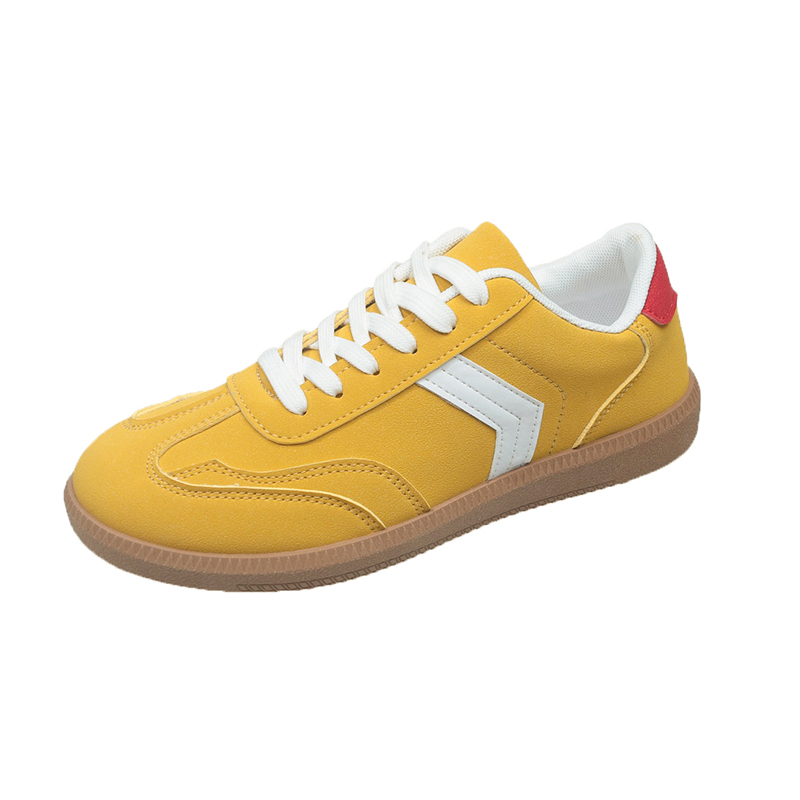 

Кроссовки Shock Absorbers Abrasion Resistant Slip Resistant Low top Kids Lifestyle Shoes Teenagers Peter pan, желтый