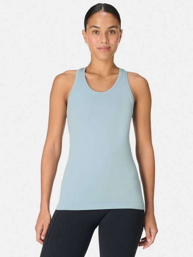 

Беспрошивной топ Athlete для тренировок Sweaty Betty, Vapour Blue