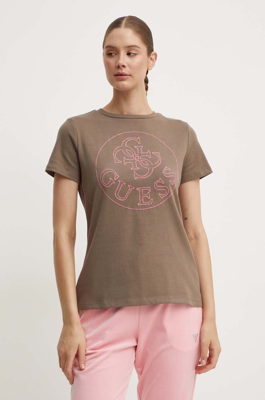 

НОЭМИ футболка Guess, коричневый