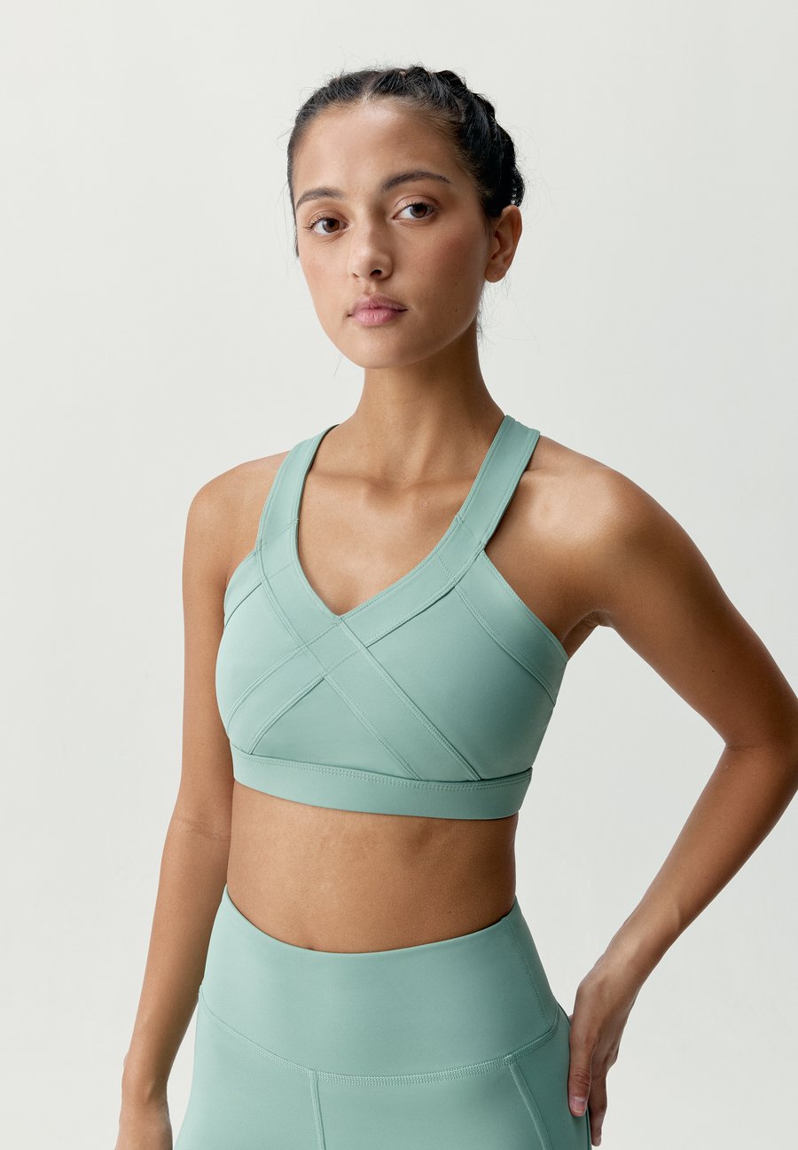 

Бюстгальтер Born Living Yoga Medium support sports bra, Verde Claro/Light Green