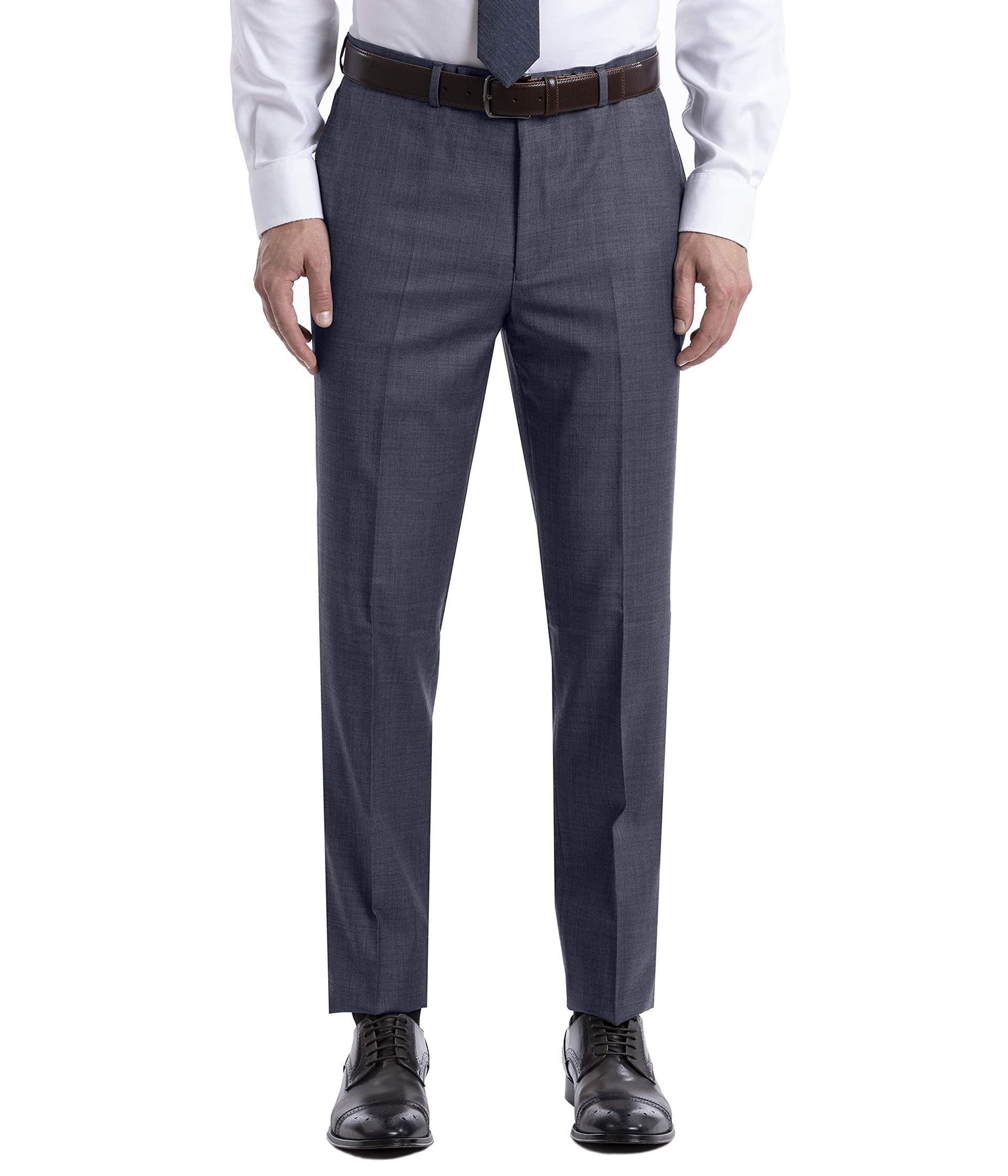 

Брюки Calvin Klein Slim Fit Suit Separates, цвет Medium Blue Sharkskin
