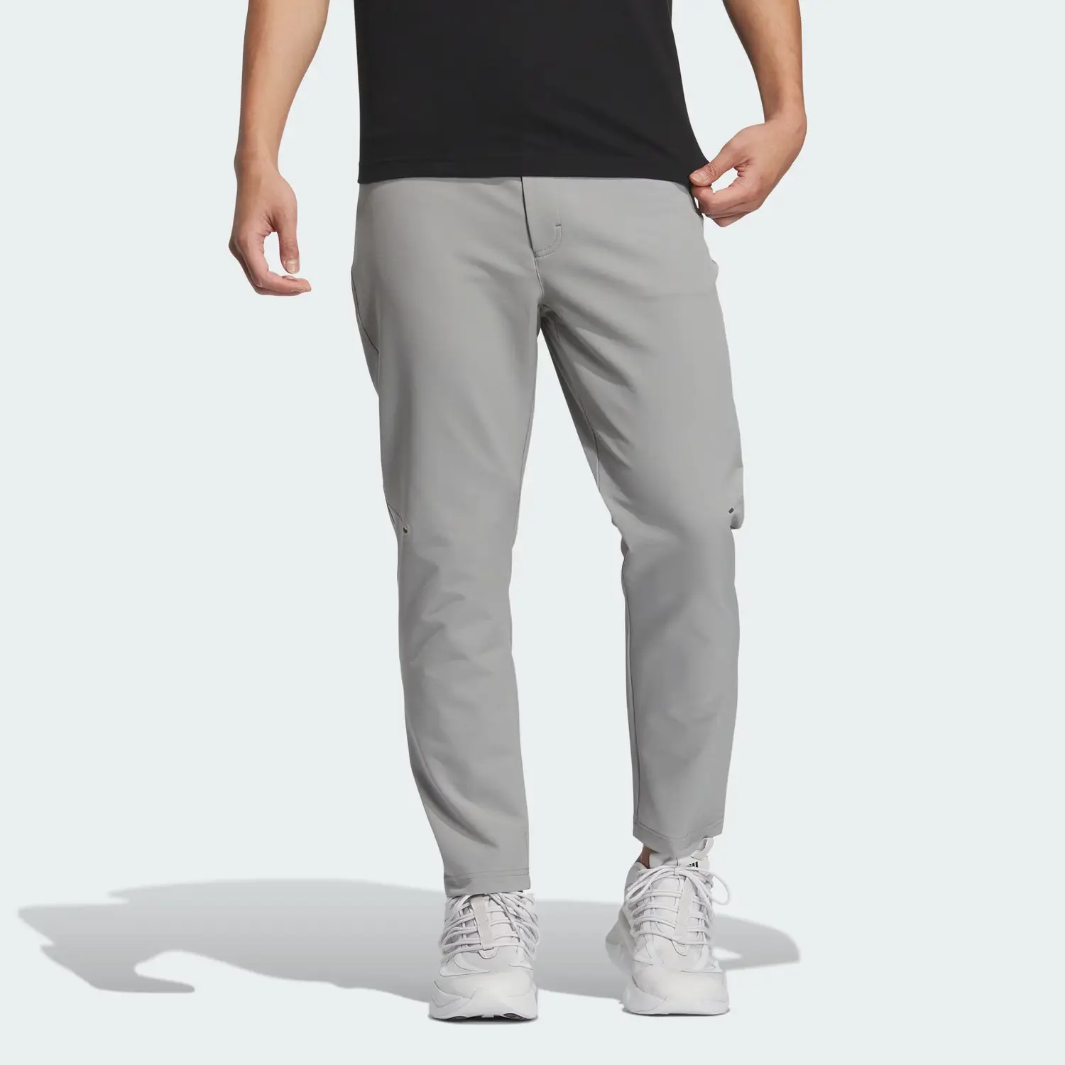 Футболка Adidas ASU Sports Pants Men's Pure Ice Gray — фото 4