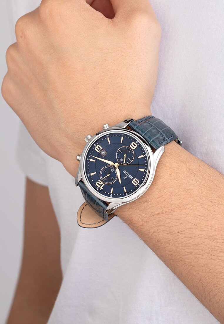 

Хронограф Timeless Festina, синий