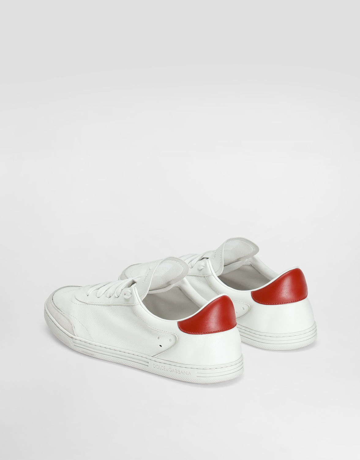 Кроссовки saint tropez light из телячьей кожи Dolce & Gabbana, мультиколор — фото 3