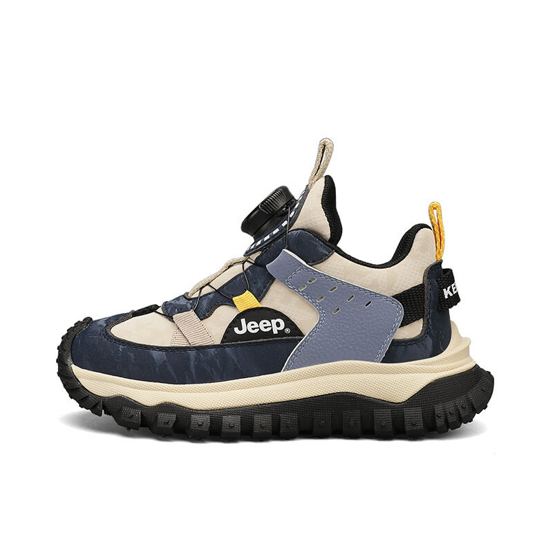 

Детские кеды Kids High-top бежевые Jeep, цвет Dodger Blue