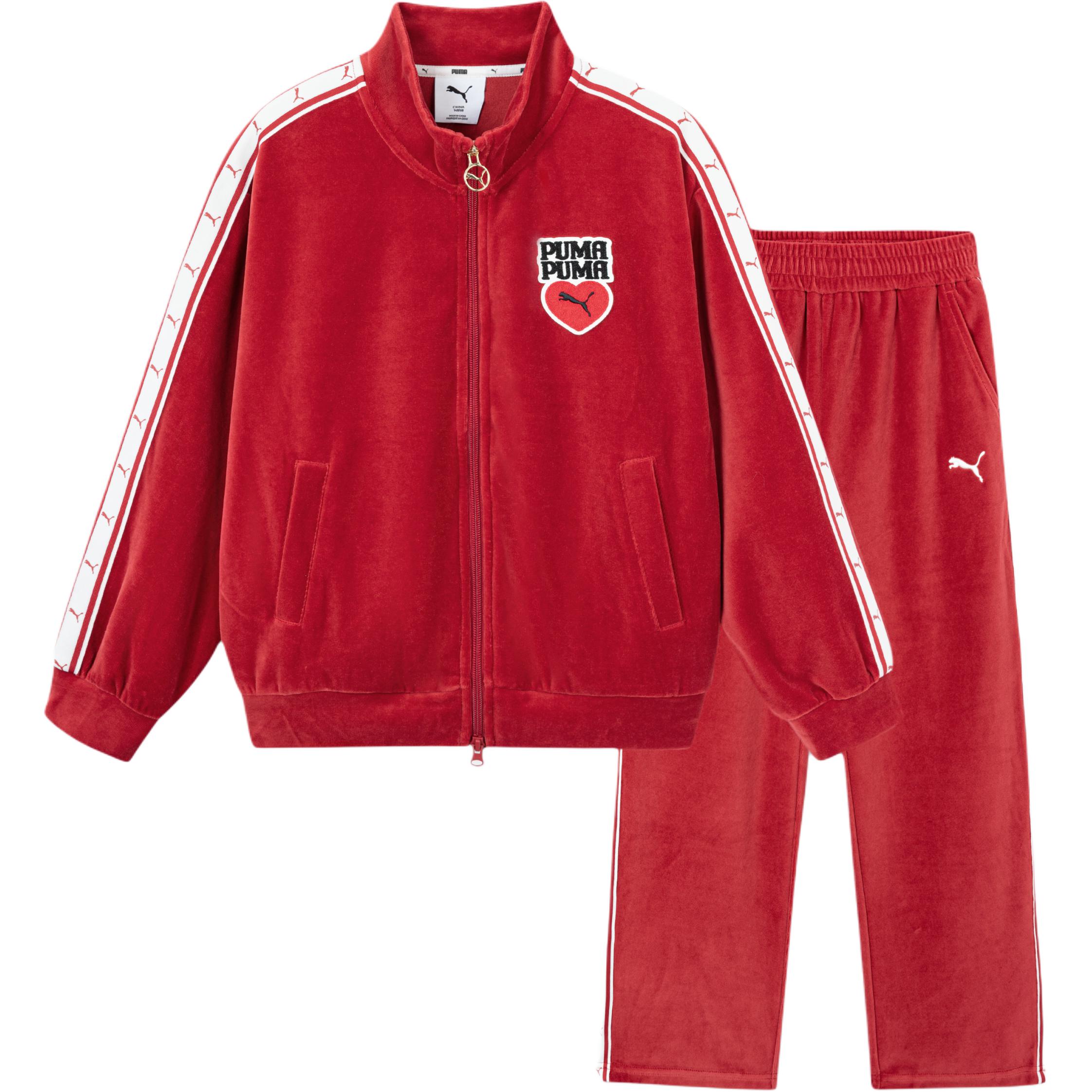 

Детская повседневная спортивная одежда PUMA, красный