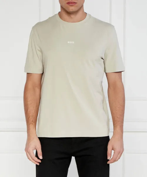 

Футболка Regular fit Boss Orange, бежевый