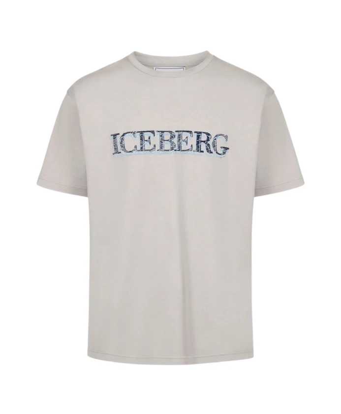 

Яркая футболка Iceberg, серый