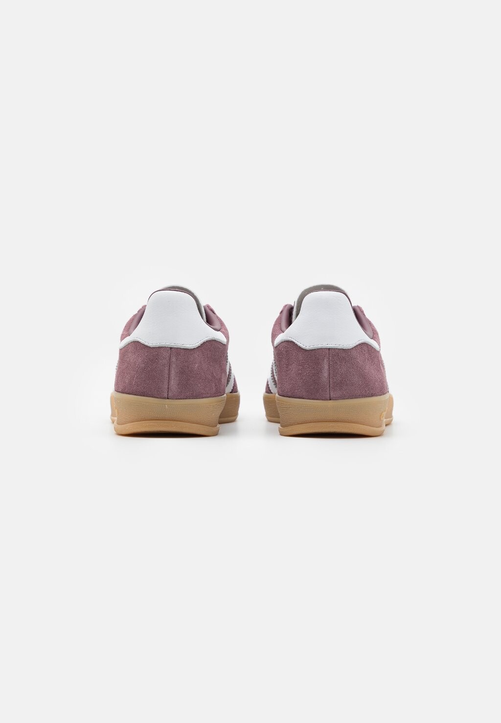 Полукеды Gazelle Indoor Unisex adidas Originals, Shadow fig/обувь белая — фото 3