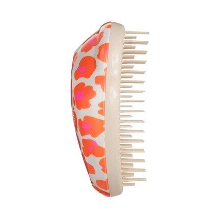 Tangle Teezer Оригинальная мини-щетка для распутывания волос для путешествий и маленьких рук с принтом «Оранжевый сафари» — фото 2