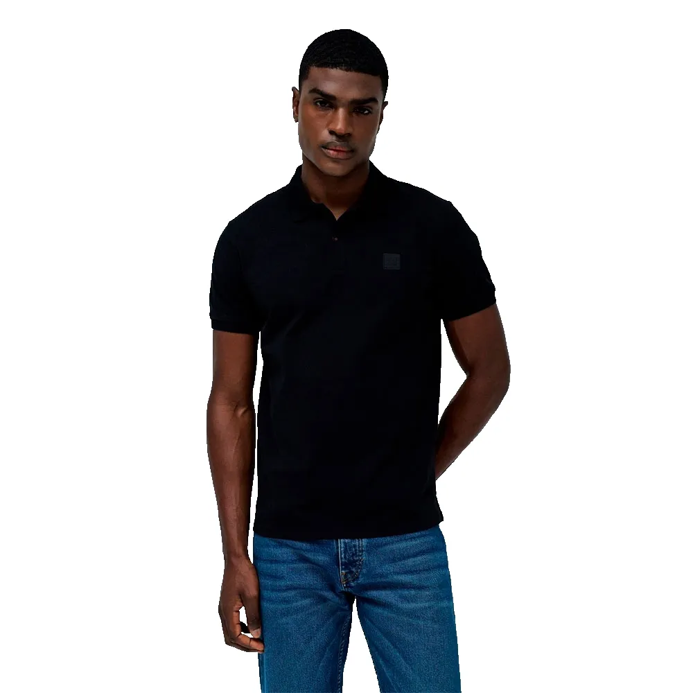 

Поло с коротким рукавом Salsa Jeans Basic Regular Fit, черный